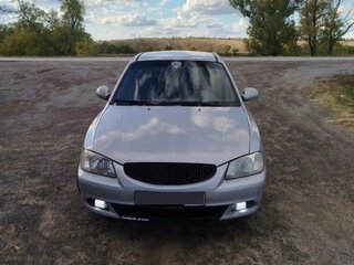 2007 Hyundai Accent ТагАЗ II, серебристый, 385000 рублей, вид 2