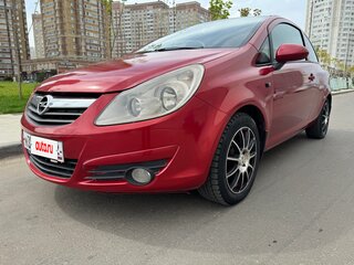 2008 Opel Corsa D, красный, 380000 рублей, вид 1