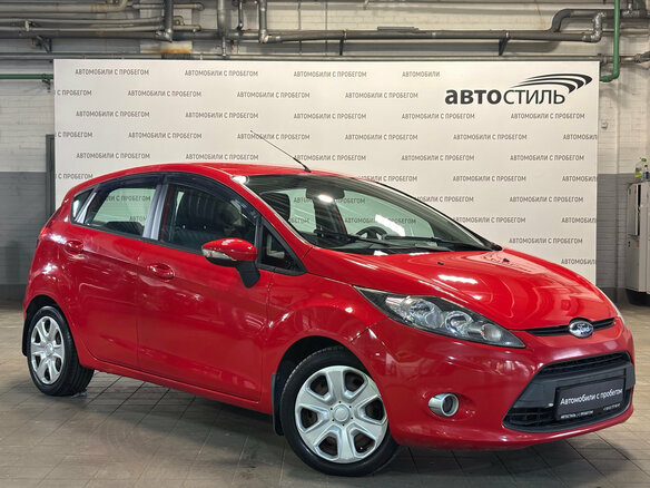 2008 Ford Fiesta Mk6, красный, 599000 рублей - вид 6
