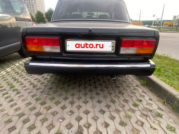 2010 Lada (ВАЗ) 2107, чёрный, 240000 рублей - вид 8