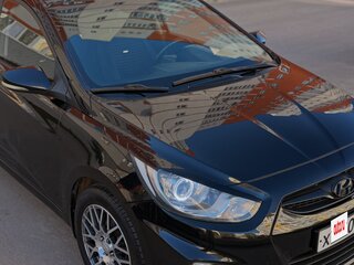 2012 Hyundai Solaris I, чёрный, 890000 рублей, вид 4