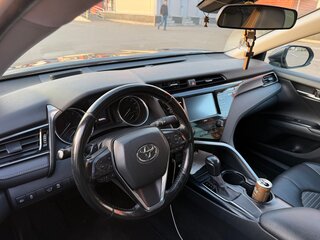 2020 Toyota Camry US Market VIII (XV70), синий, 1925000 рублей, вид 3