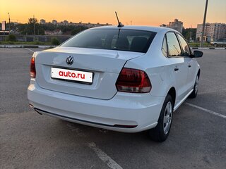 2020 Volkswagen Polo V Рестайлинг, белый, 570000 рублей, вид 5