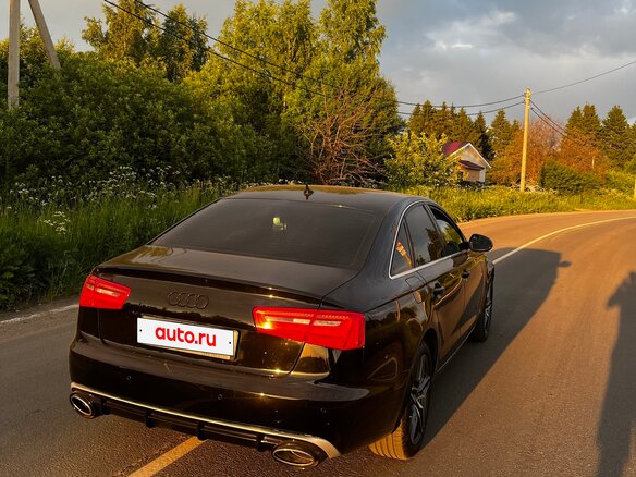 2011 Audi A6 IV (C7), чёрный, 1300000 рублей - вид 6