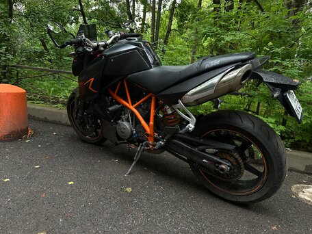 2007 KTM 990 Super Duke, чёрный, 395000 рублей, вид 2