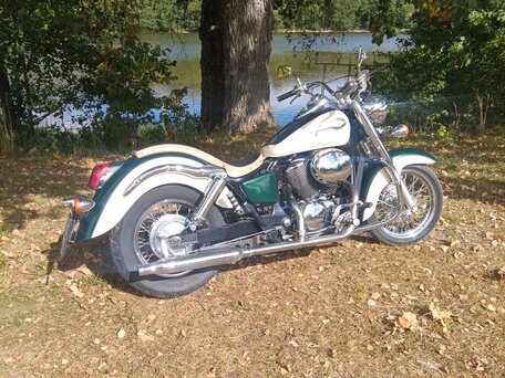 1998 Honda Shadow 400, зелёный, 290000 рублей, вид 1