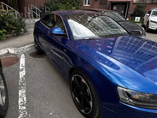 2008 Audi A5 I (8T), синий, 900000 рублей, вид 3
