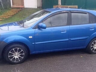 2011 Kia Rio II Рестайлинг, синий, 620000 рублей, вид 3