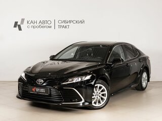 2021 Toyota Camry VIII (XV70) Рестайлинг, чёрный, 2872584 рублей, вид 1