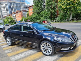 2013 Volkswagen Passat CC I Рестайлинг, чёрный, 1299000 рублей, вид 4