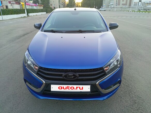 2021 Lada (ВАЗ) Vesta I, синий, 1129999 рублей - вид 7