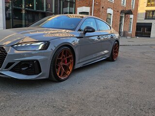 2021 Audi RS 5 II (F5) Рестайлинг, серый, 7700000 рублей, вид 2