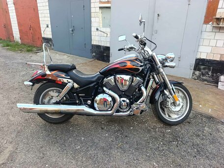 2006 Honda VTX 1800, чёрный, 555213 рублей, вид 1