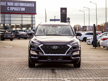 2019 Hyundai Tucson III Рестайлинг, чёрный, 1965000 рублей, вид 2