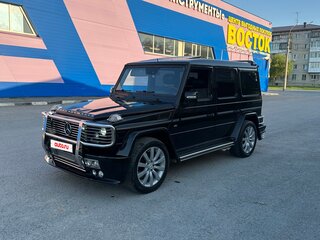 2002 Mercedes-Benz G-Класс 500 II (W463), чёрный, 2749000 рублей, вид 3