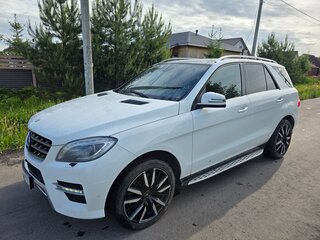 2014 Mercedes-Benz M-Класс 500 III (W166), белый, 2400000 рублей, вид 1
