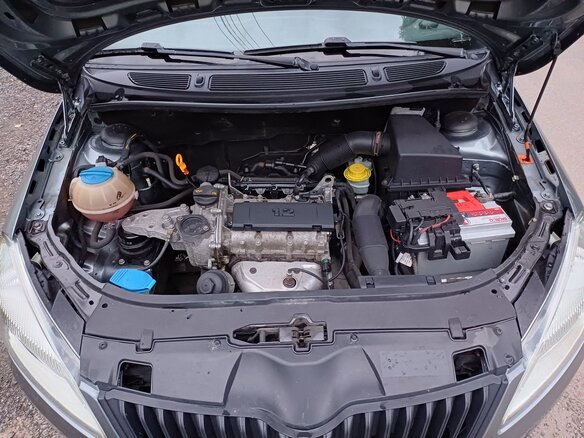2013 Skoda Fabia II Рестайлинг, серый - вид 14