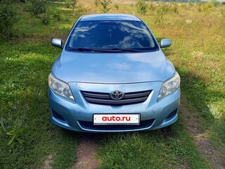 2008 Toyota Corolla AMT X (E140, E150), голубой, 612000 рублей, вид 1
