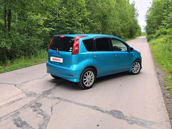 2008 Nissan Note I Рестайлинг, зелёный, 590000 рублей - вид 6