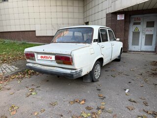 1998 Lada (ВАЗ) 2107, белый, 60000 рублей, вид 4