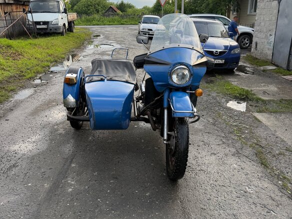 1991 Урал ИМЗ-8.103, синий, 99000 рублей