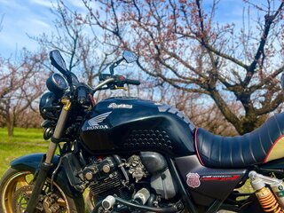 2005 Honda CB 400 Super Four, чёрный, 270000 рублей, вид 2