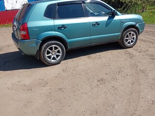 2007 Hyundai Tucson I, голубой, 590000 рублей, вид 3