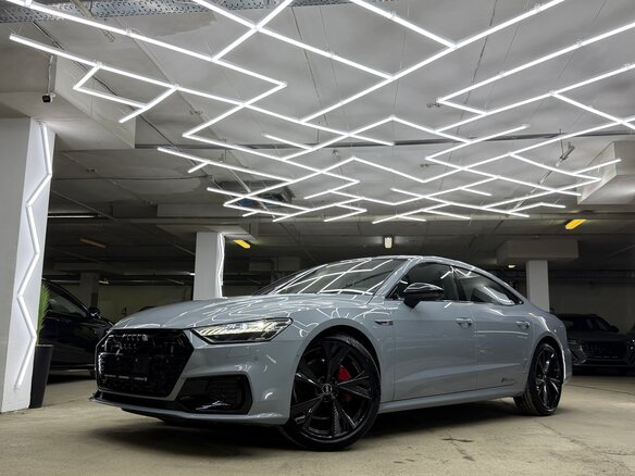 2024 Audi A7 L 45 TFSI II (4K), серый - вид 2