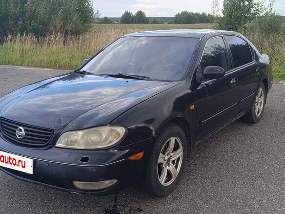 2005 Nissan Maxima V (A33), чёрный, 235000 рублей
