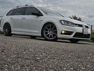 2014 Volkswagen Golf VII, белый, 1350000 рублей, вид 3