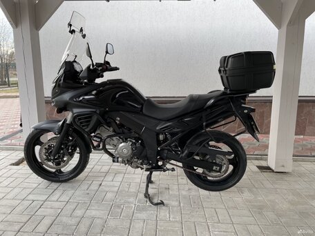 2012 Suzuki V-Strom DL 650, чёрный, 650000 рублей, вид 1