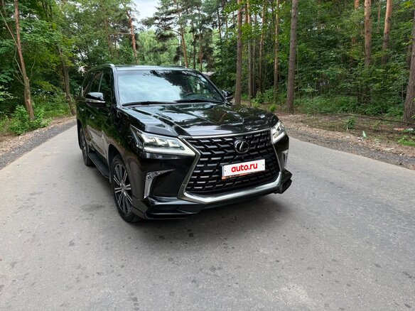 2020 Lexus LX 570 III Рестайлинг 2, чёрный, 10120000 рублей - вид 9