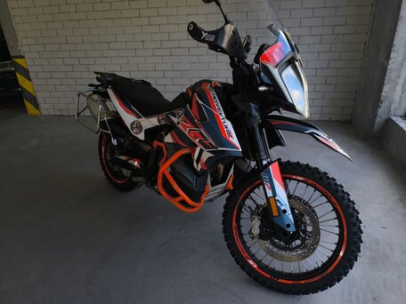 2022 KTM 790 Adventure, оранжевый, 915000 рублей, вид 2