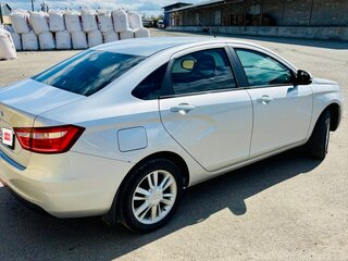 2018 Lada (ВАЗ) Vesta I, серебристый, 870000 рублей, вид 4