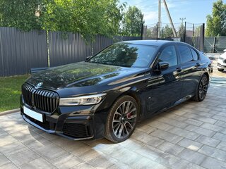 2019 BMW 7 серии 730d xDrive VI (G11/G12) Рестайлинг, чёрный, 5100000 рублей, вид 1