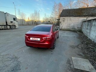 2016 Lada (ВАЗ) Vesta I, красный, 700000 рублей, вид 4