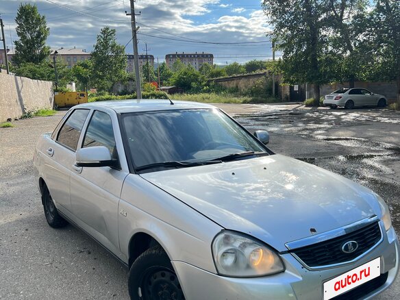 2016 Lada (ВАЗ) Priora I Рестайлинг, серебристый, 560000 рублей - вид 1