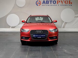2014 Audi A4 IV (B8) Рестайлинг, красный, 1071000 рублей, вид 3