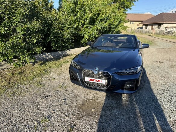 2021 BMW 4 серии 425i G22, G23, G26, синий, 4900000 рублей