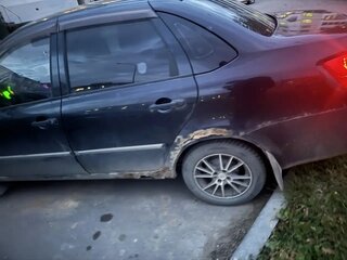 2012 Lada (ВАЗ) Granta I, синий, 205000 рублей, вид 4