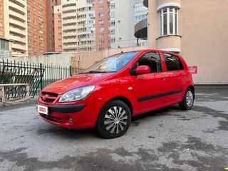 2007 Hyundai Getz I Рестайлинг, красный, 515000 рублей, вид 4