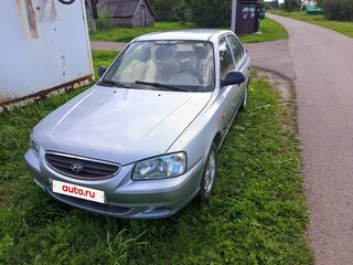 2006 Hyundai Accent ТагАЗ II, серебристый, 255000 рублей, вид 2
