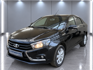 2020 Lada (ВАЗ) Vesta I, чёрный, 850000 рублей, вид 1