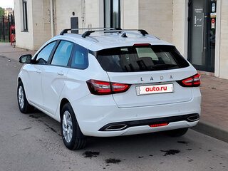 2024 Lada (ВАЗ) Vesta SW I Рестайлинг (NG), белый, 1200000 рублей, вид 4