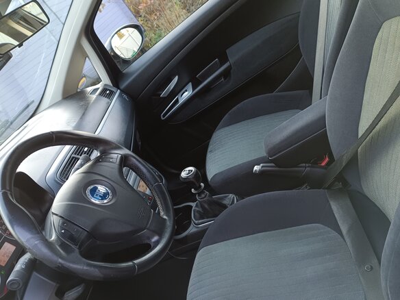 2007 Fiat Punto III Grande Punto, чёрный, 255000 рублей - вид 13