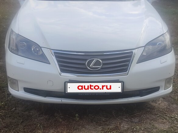 2010 Lexus ES 350 V Рестайлинг, белый, 1400000 рублей - вид 1