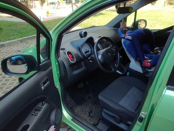 2010 Suzuki Splash I, зелёный, 750000 рублей - вид 4