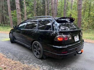2000 Toyota Caldina II Рестайлинг, чёрный, 950000 рублей, вид 4
