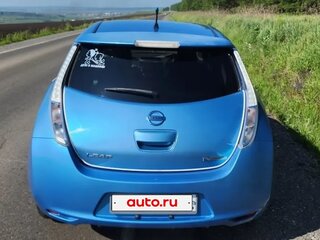 2011 Nissan Leaf I (ZE0/AZE0), голубой, 600000 рублей, вид 4