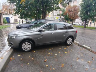 2019 Lada (ВАЗ) Vesta SW I, серый, 975000 рублей, вид 4